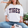 Tiger Baseball Sweatshirt Detroit Baseball Crewneck Tiger Pullover Jumper Baseball Game Day and Tailgate Sweatshirt Tiger Fan Gift Sweatshirt – Aesthetic Look · Perfect For Daily Wear