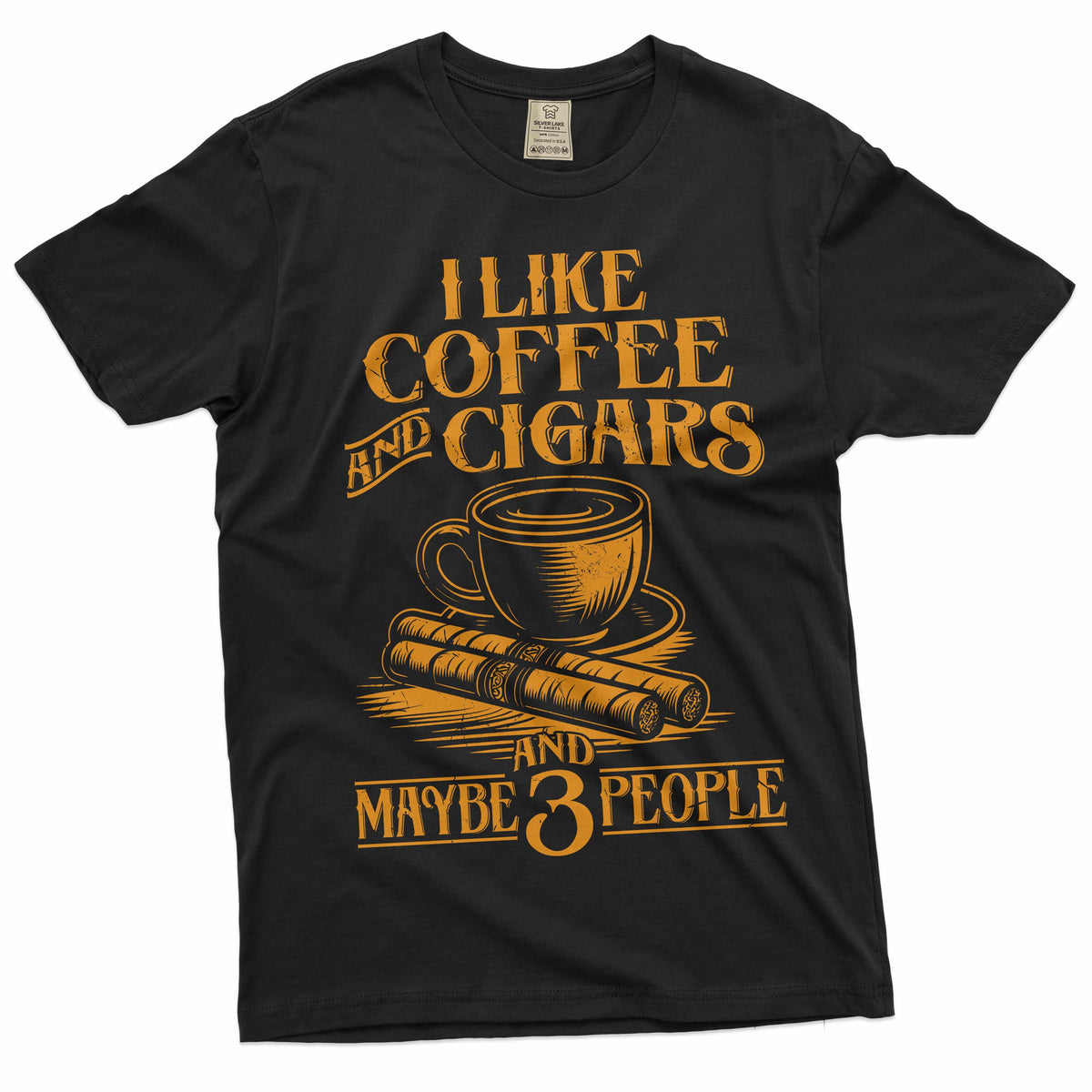 Funny I like coffee T shirt Coffee and cigars Father39s day papa dad husband Gift Tee shirt men39s tee Graphic Tee – Aesthetic Look · Trending Graphic Apparel