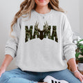 Mama Camo Deer Hunting Retro Mother39s Day Sweatshirt Crew Neck Sweater Mom Gift Sweater Crew Neck Mom Gift Sweatshirt – Bold Style · Great Gift For Fans