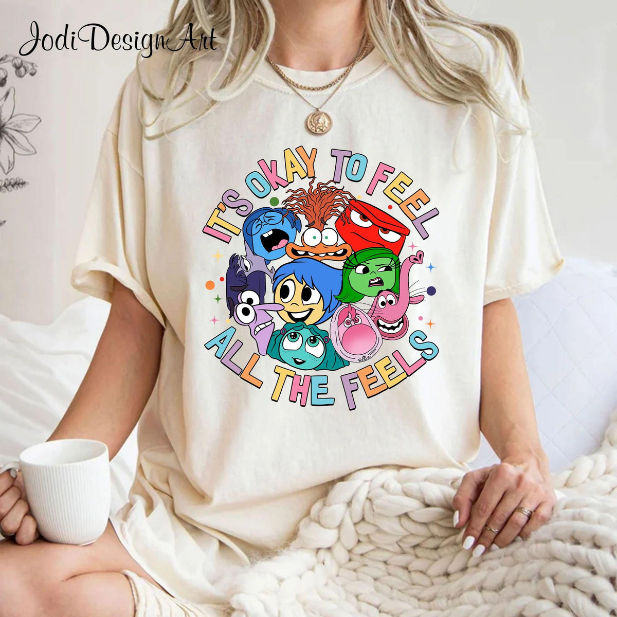 It39s Okay To Feel All The Feels Sweatshirt Disney Sweater Therapy Sweatshirt Teacher Shirt Gift for TeacherBCBA TeeSpeech Terapy Shirt Sweatshirt – Easygoing Wear · Must-Have Style