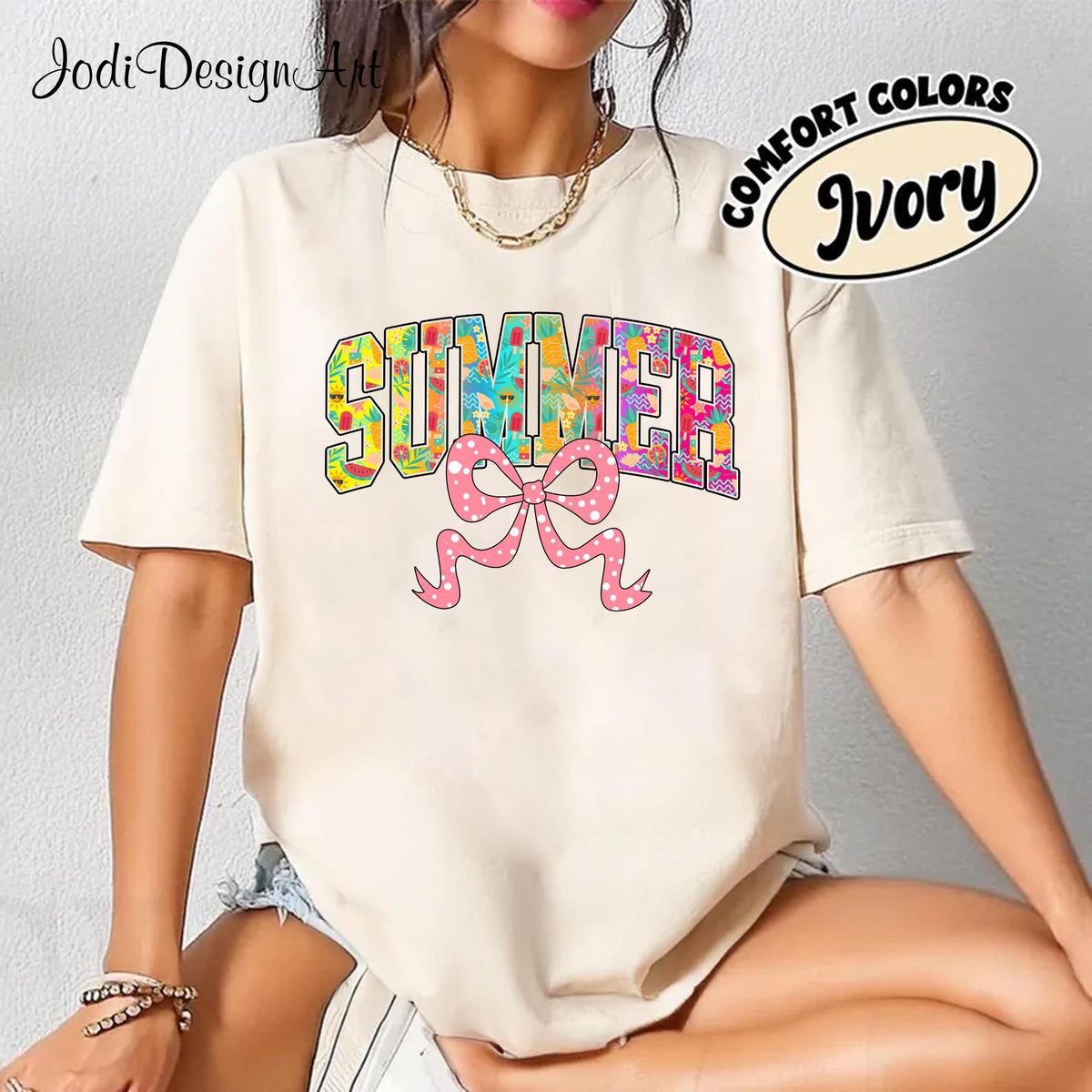 Coquette Bow Summer Shirt Summer Vibes Retro Summer Beach Hello Summer Girls Trip Trendy Summer Girly Summer Mama Gift Graphic Tee – Cozy Vibes · Trending Graphic Apparel