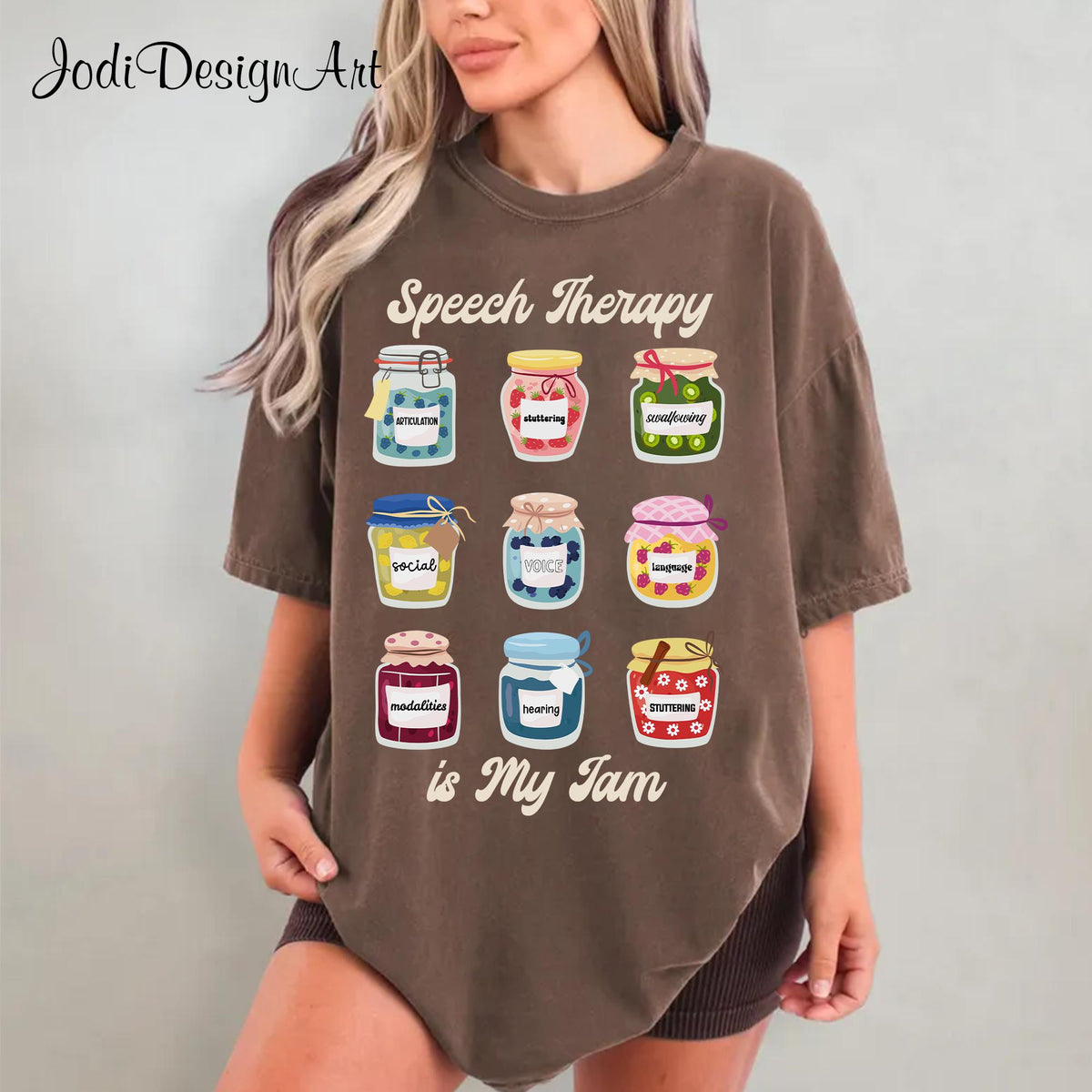 Speech Therapy Shirt Speech Language Pathologist Shirt SLP Shirt SLP Gift Speech Therapist Gift SLPA Shirt Speech Therapy Is My Jam Graphic Tee – Easygoing Wear · Trending Graphic Apparel