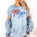 Retro Lace Red Blue Patriotic America 4th of July Color Blast Tshirt Comfort Colors Tee Graphic Tee – Premium Graphic · Must-Have Style