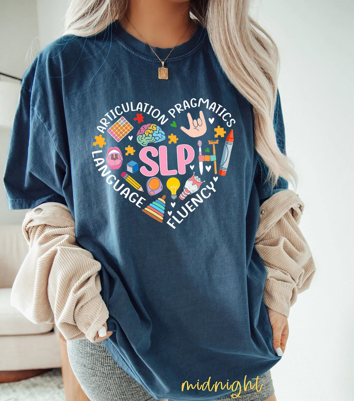 Speech Therapy Shirt SLP Shirt Slp Shirt Speech Pathologist Speech Therapy SLPA Aac Shirt Speechie Speech Therapist Appreciation Graphic Tee – Cozy Vibes · High-Quality Print