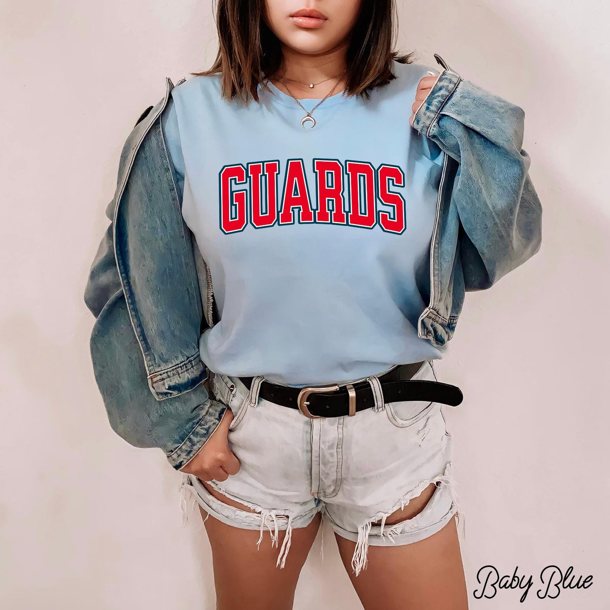 Cleveland Guardians Crewneck T Shirt Baseball Season Game Day Pullover Progressive Field Tailgate Shirt Varsity Collegiate Fan Gift Graphic Tee – Fan Favorite · High-Quality Print