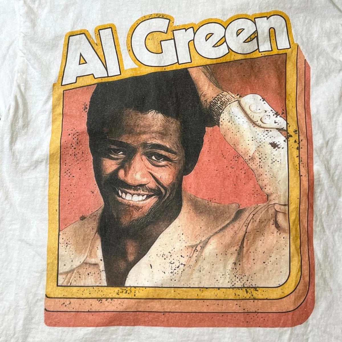 Al Green Preowned Large Band T shirt Graphic Tee – Aesthetic Look · Trending Graphic Apparel