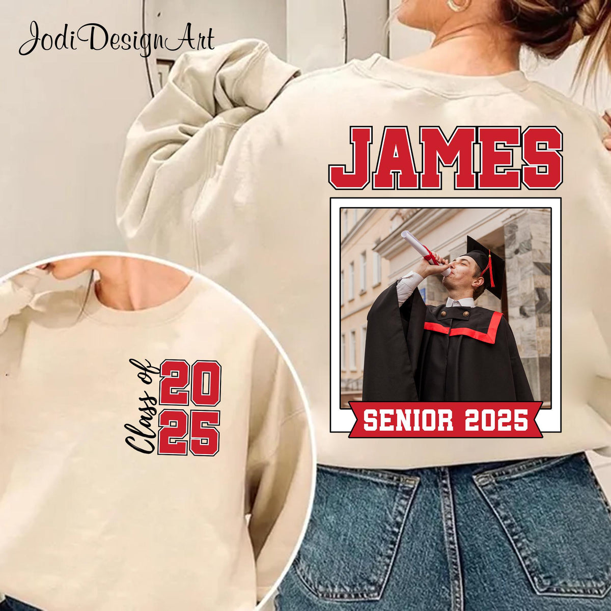 Custom Class of 2025 Graduation Shirt Personalized Graduate School 2025 Graduation Tee Senior 2025 Custom Name Graduation Gift Graphic Tee – Premium Graphic · Great Gift For Fans
