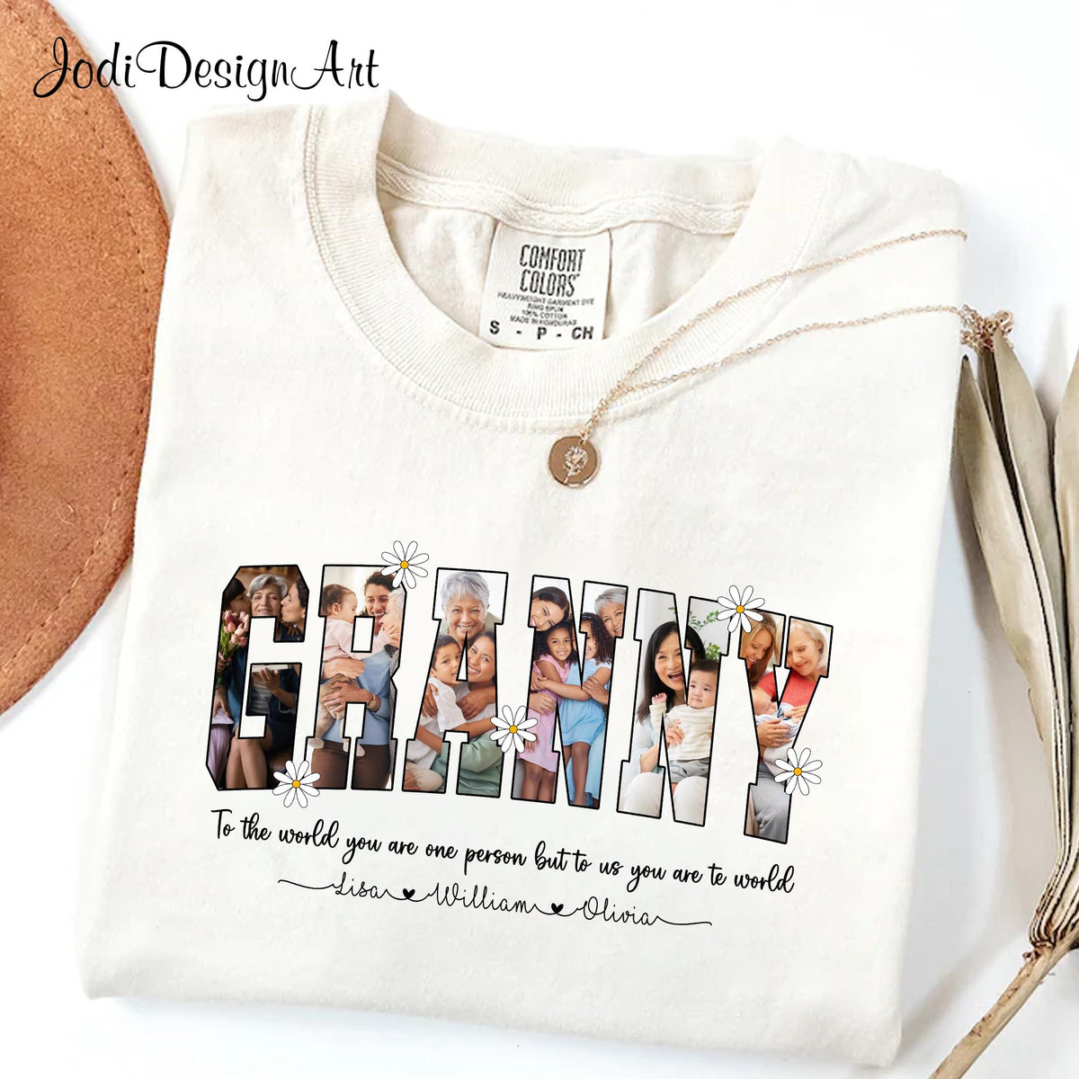 Custom Grandma With Grandkids Names Shirt Personalized Granny Shirt Gramma Outfit Gigi Mimi Clothing Mothers Day Gifts Grandchildren Graphic Tee – Premium Graphic · Must-Have Style