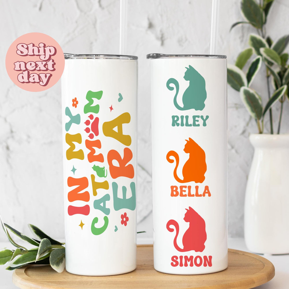 Mother39s Day Gift Personalized Cat Mom Tumbler Custom Name Insulated Mug Unique Cat Lover Present Cute Pet Owner DrinkwareTU 282 Graphic Tee – Easygoing Wear · Top Pick For Any Outfit