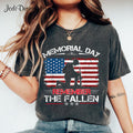 Memorial Day Remember The Fallen Shirt Remember Our Heroes Military Remembrance Tee America Shirt USA Flag Army Graphic Tee – Premium Graphic · Trending Graphic Apparel