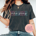 Customized Teacher T Shirt Mrs Graphic Tee Cute Gift for Educators Colorful Print Trendy Apparel Fun FashionAP TEA27 Graphic Tee – Cozy Vibes · Great Gift For Fans