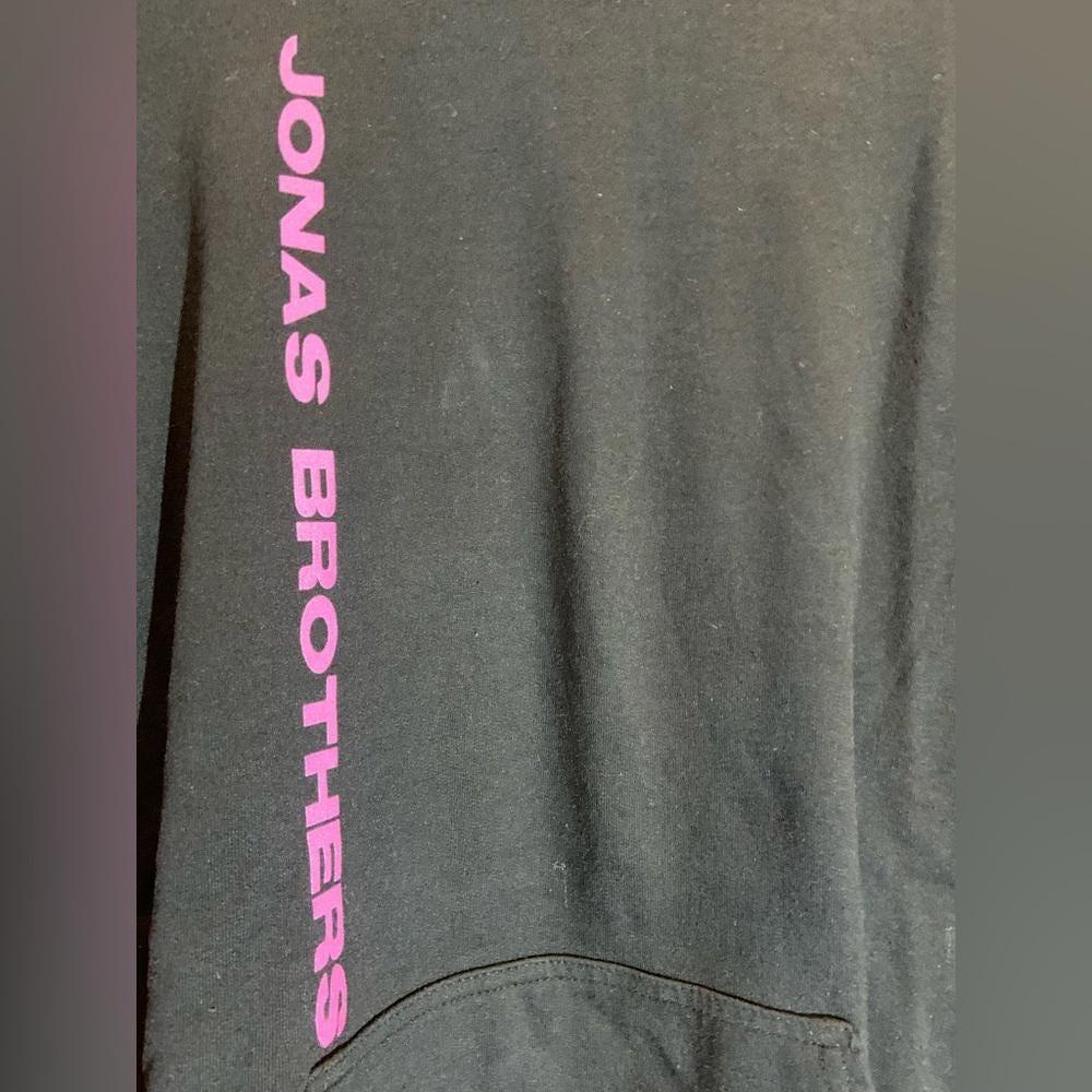 Jonas brothers large black graphic tour hoodie Hoodie – Warm & Stylish · Must-Have Style