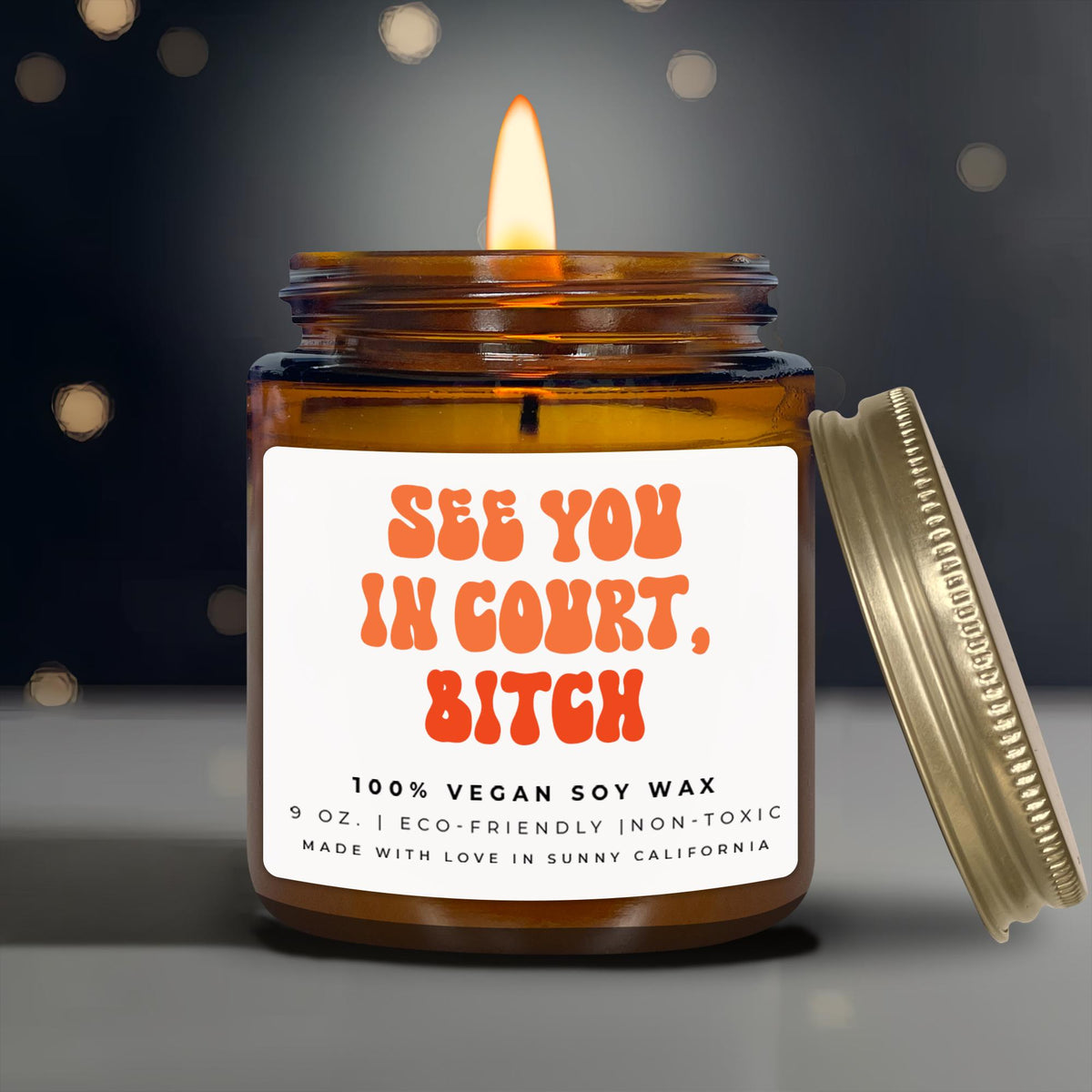 Funny Quote Soy Candle for Lawyers Unique School Graduation Gift Scented Vegan Candle Home Decor Inspirational Office DecorC SCH6 Graphic Tee – Soft Feel · Great Gift For Fans