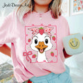Cute Strawberry Goose Shirt Summer Goose Mama Goose Shirt Coquette Goose Strawberry Shirt Summer Mothers Day Goose Mama Shirt Design Graphic Tee – Easygoing Wear · Trending Graphic Apparel