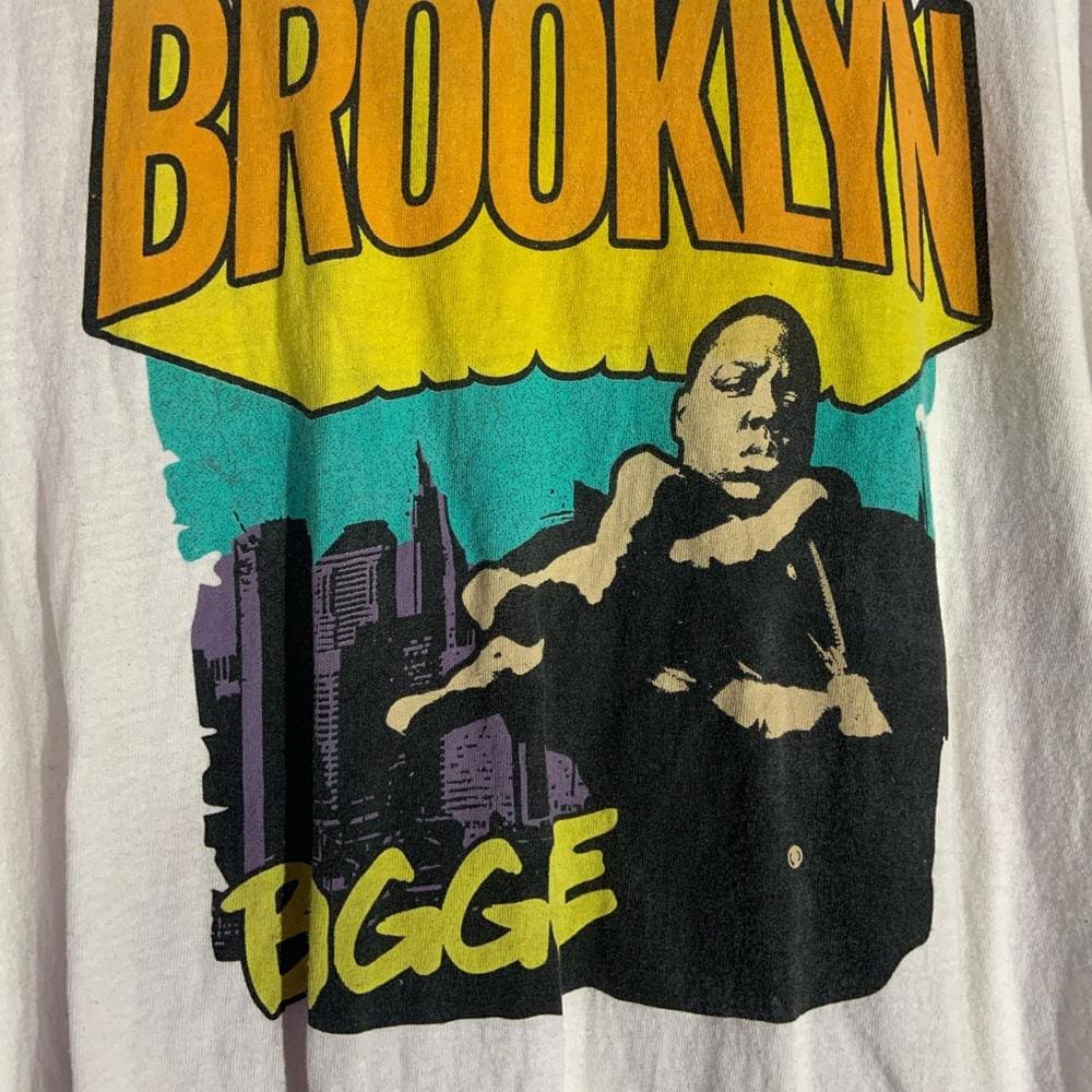 Biggie smalls white X Large graphic vintage T shirt Graphic Tee – Easygoing Wear · Perfect For Daily Wear
