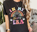 In My Disney Era Shirt Retro Rainbow Castle Tee Comfort Colors Magic Kingdom Aesthetic Graphic Tee – Cozy Vibes · High-Quality Print