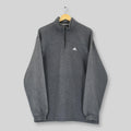 Vintage Adidas Equipment Half Zipper Sweatshirt Large Adidas Embroidered Logo Pullover Adidas Three Stripes Jumper Adidas Sweater Size L Sweatshirt – Aesthetic Look · High-Quality Print