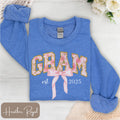 Custom Gram Est Sweatshirt Gram Est Sweater Sweatshirt for Gram Mothers Day Gift for Gram New Grandma Gift Gram Established 2025 Shirt Sweatshirt – Warm & Stylish · Trending Graphic Apparel
