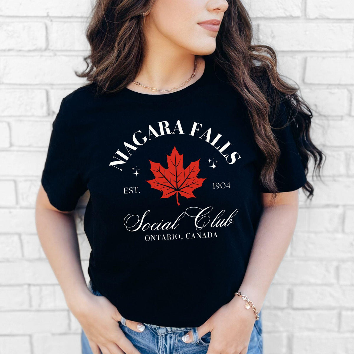 Niagara Falls Crewneck Shirt Canada Travel Sweatshirt Coquette Bow Maple Leaf Top Social Club Canada Vibes Canada Roots Gift Sweatshirt – Bold Style · Trending Graphic Apparel
