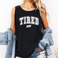Tired 24 7 Sassy Sarcastic Minimalist Funny Comfort Colors Tank Top Tank Top – Easygoing Wear · Trending Graphic Apparel