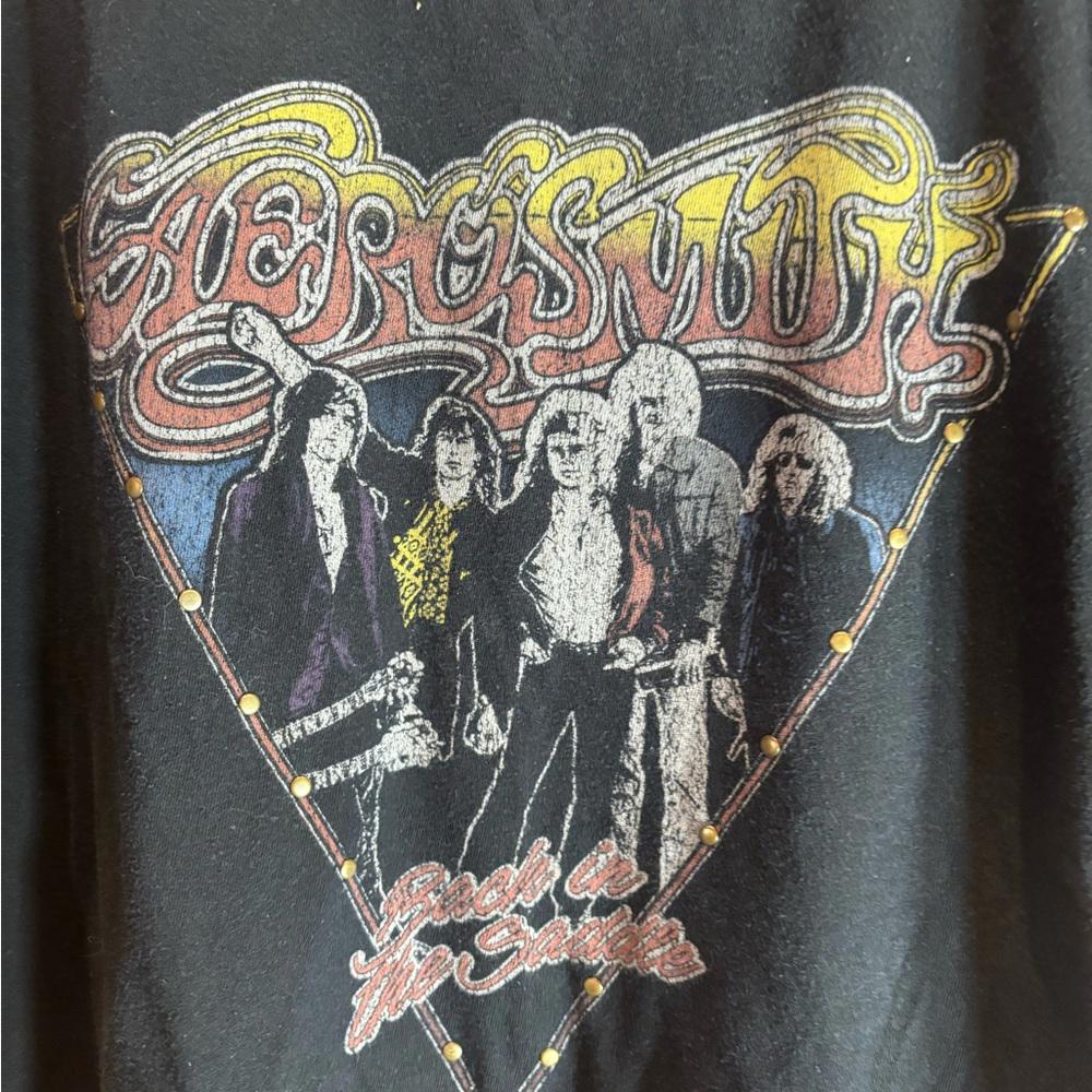 Aerosmith 2xlarge black graphic vintage preowned tshirt Graphic Tee – Easygoing Wear · Top Pick For Any Outfit