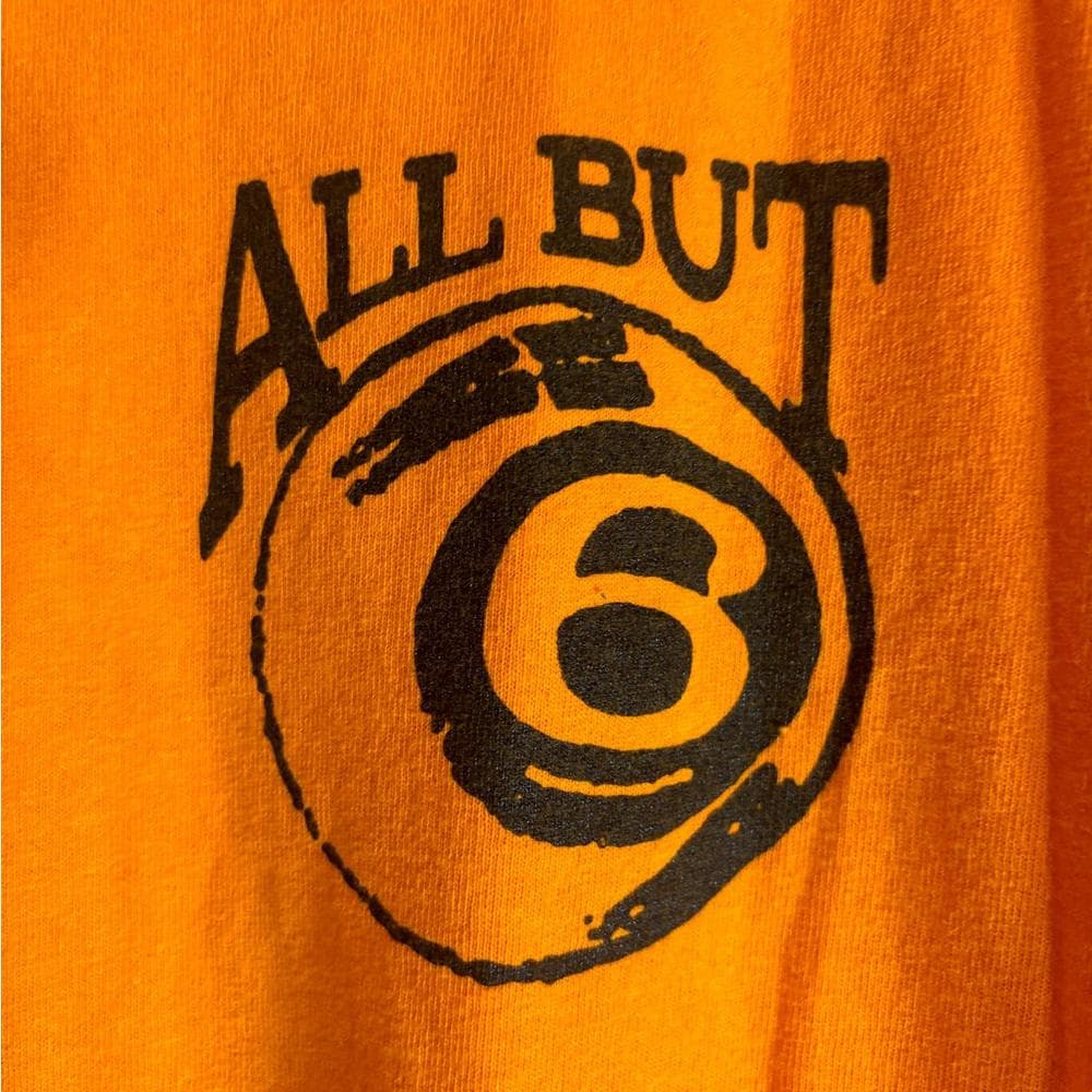 All but 6 medium orange graphic vintage preowned tshirt Graphic Tee – Everyday Comfort · Top Pick For Any Outfit
