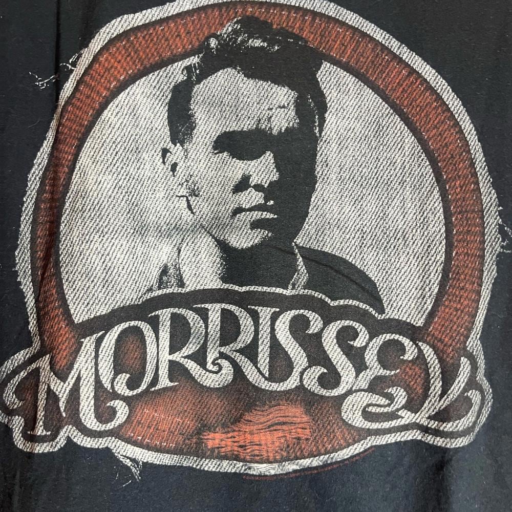 Morrissey medium black graphic vintage preowned tshirt Graphic Tee – Cozy Vibes · High-Quality Print