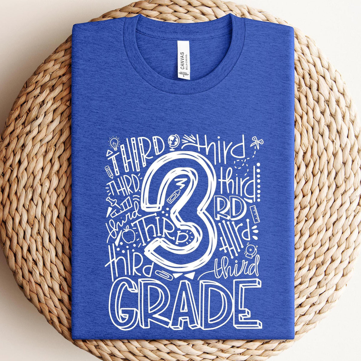3th Grade Shirtthird Grade T shirtGift for Girls and Boysthird First Day of SchoolBack to School Gift for Kids3th Grade Shirt Girl Graphic Tee – Soft Feel · Must-Have Style