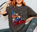 Goofy USA Monster Truck Shirt Retro 4th of July Disney Tee Patriotic Independence Day Outfit Funny Vintage Family Look Graphic Tee – Fan Favorite · Great Gift For Fans