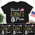 Proud Army Mom Shirt Basic Training Graduation Gift Soldier Mom Gift Military Support Tee Boot Camp Family Apparel USArmy Mom T Shirt Graphic Tee – Warm & Stylish · Top Pick For Any Outfit