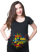 Pregnancy Tee Baby Kicking In Belly Funny Maternity Tee Shirt Maternity Top Pregnancy Top Graphic Tee – Cozy Vibes · Must-Have Style
