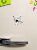 Me Hoy Minoy cartoon sea sponge Meme Magnet