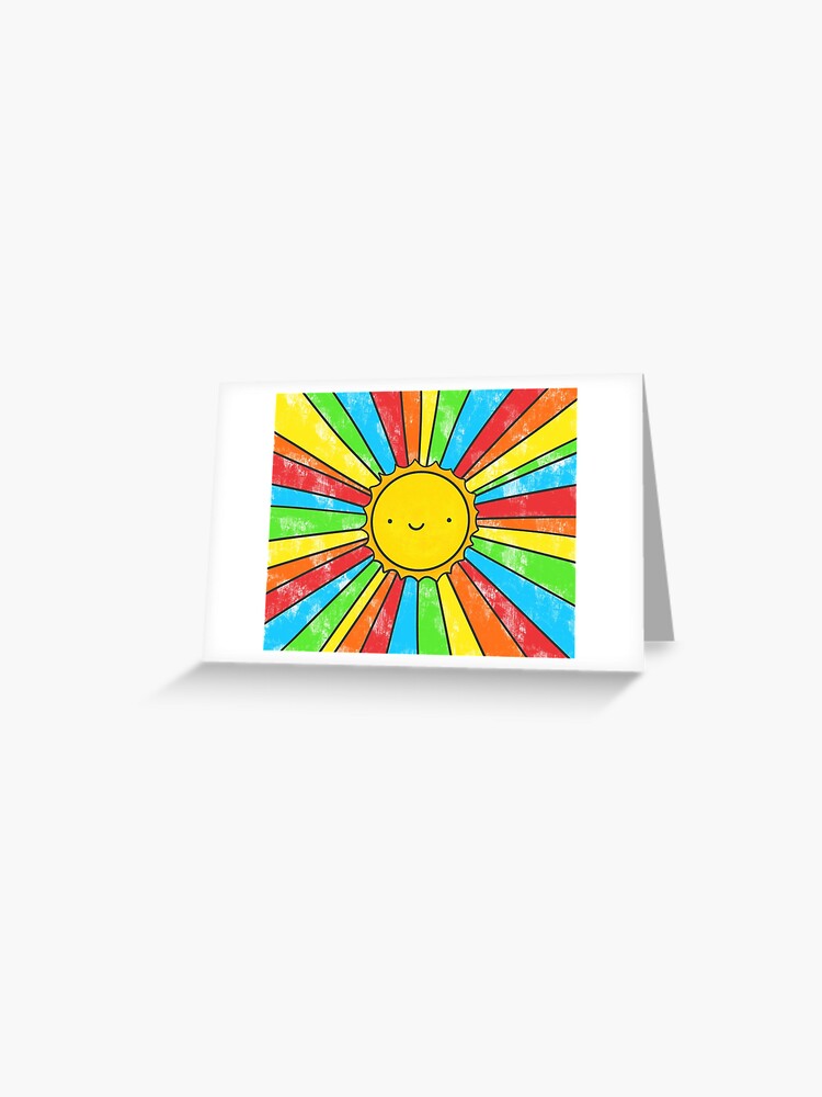 Radiate Positivity Greeting Card