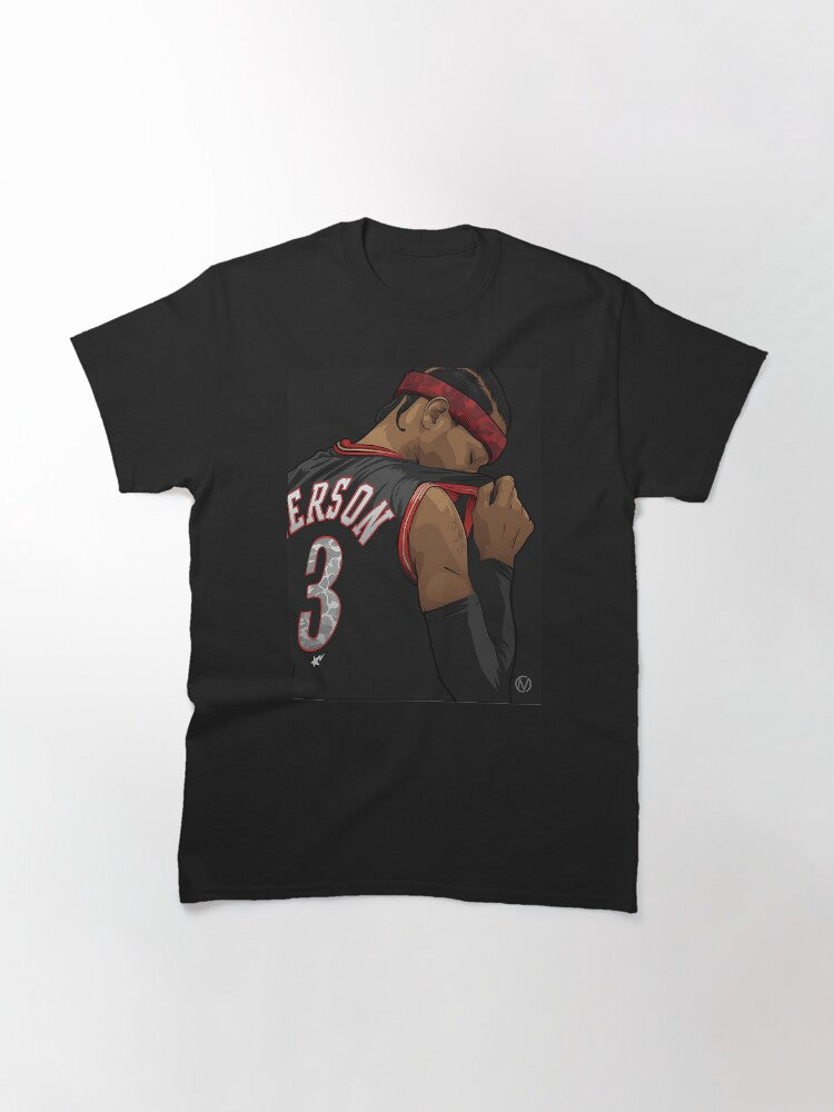 Sixer Nba Iverson Classic T-Shirt