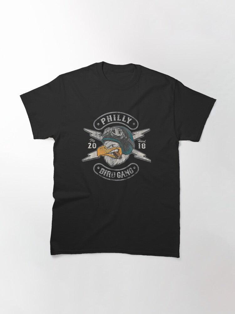 Bird Logo Eagle Vintage Distressed Classic T-Shirt