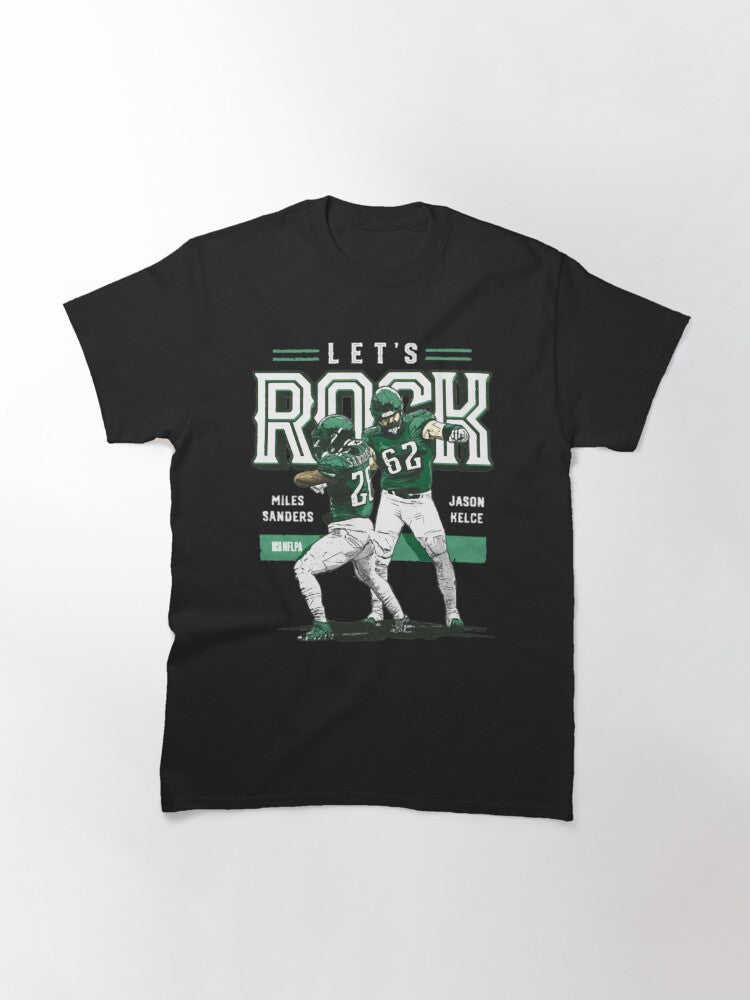 Star Center and Miles Sanders Let's Rock Classic T-Shirt