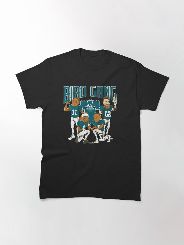 BIRD GANG Philadelphia Football Team Super BOWL Champions 2023 Classic T-Shirt