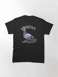 Pigeon Whisperer Funny I Love Pigeons Bird Lover Gift Watcher Classic T Shirt Everyday Wear