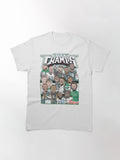 Philadelphia Football Team Champions Retro Style Fan Art by Daviiday Classic T-Shirt