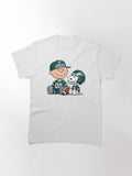 Snoopy and Charlie Brown Philadelphia Football Team Fan Classic T-Shirt