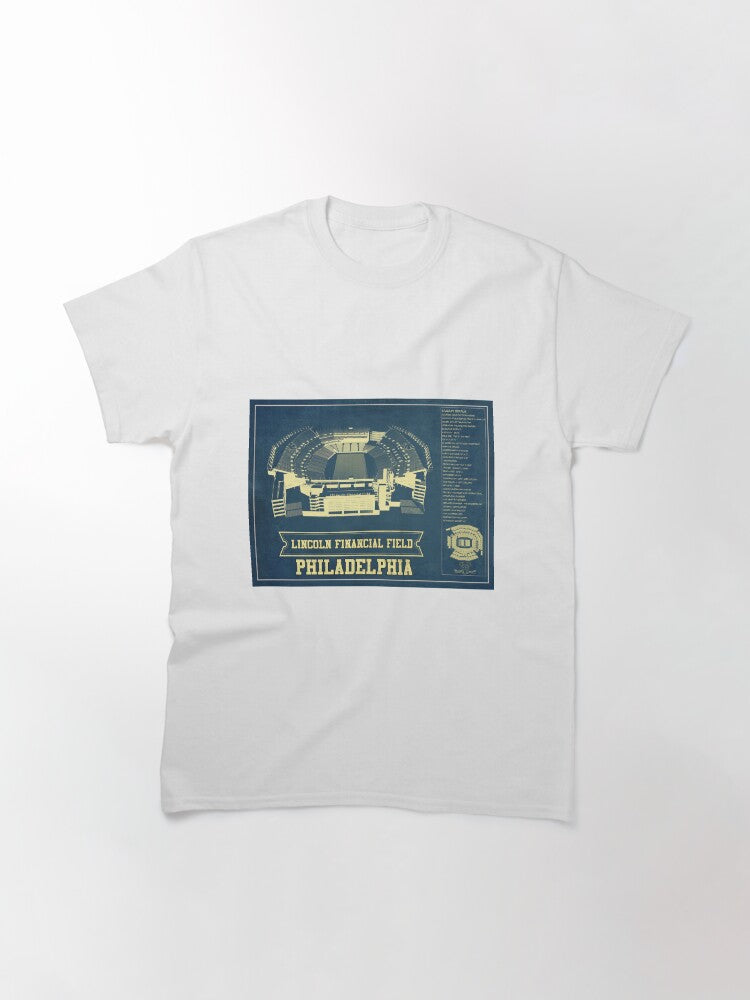 Philadelphia Football Team Lincoln Financial Field - Vintage Classic T-Shirt