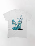 Butterfly High Heels Philadelphia Football Team Classic T-Shirt