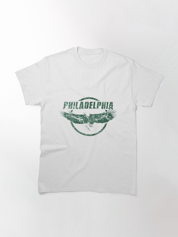 Vintage Philadelphia Football Team Retro Tee - Classic Bird Design Perfect Gift for You and Friends T-Shirt