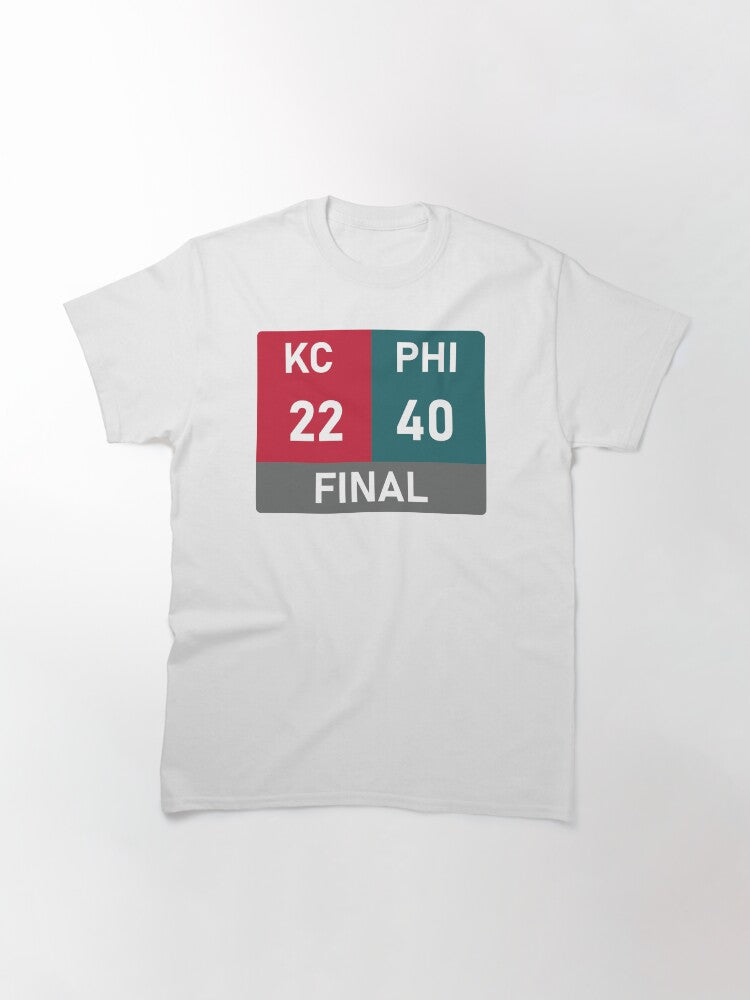 Super BOWL Final Score Classic T-Shirt