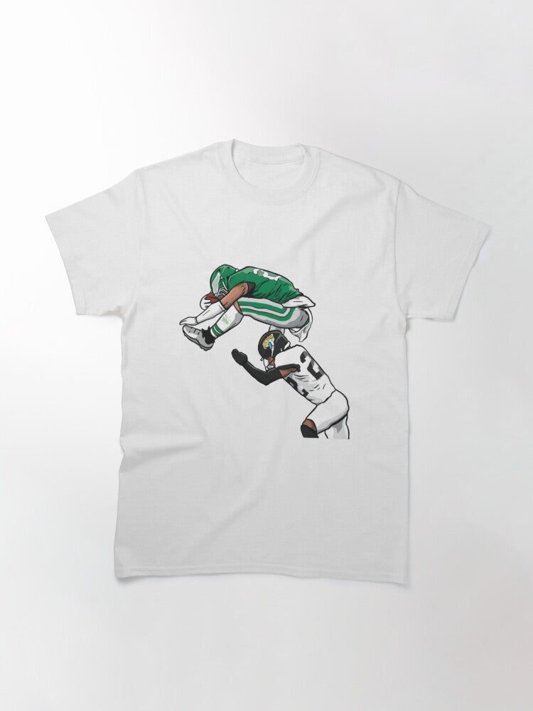 Star Running Back Backwards Jump Classic T-Shirt