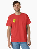 Ferrari Racing Logo Italian Sports Car Automotive Design Classic T-Shirt