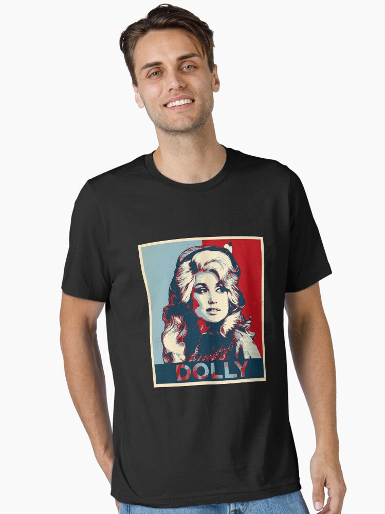 Dolly Parton Retro 80s Pop Art Essential T-Shirt