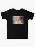 Garden in Giverny France Kids T-Shirt
