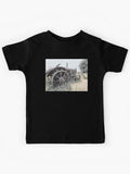 Watercolor Tractor Dream 2 Kids T-Shirt