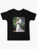 Lady Eleanor The Elegance of a 19th Century Garden Kids T-Shirt